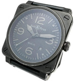 [Bell & Ross] Phantom BR03 Watch Stainless Steel/Leather Automatic Black Dial/Black Leather Strap/Black Coating Men's
[Used] [Makoto Shichiten] [GD]

[ITMox]