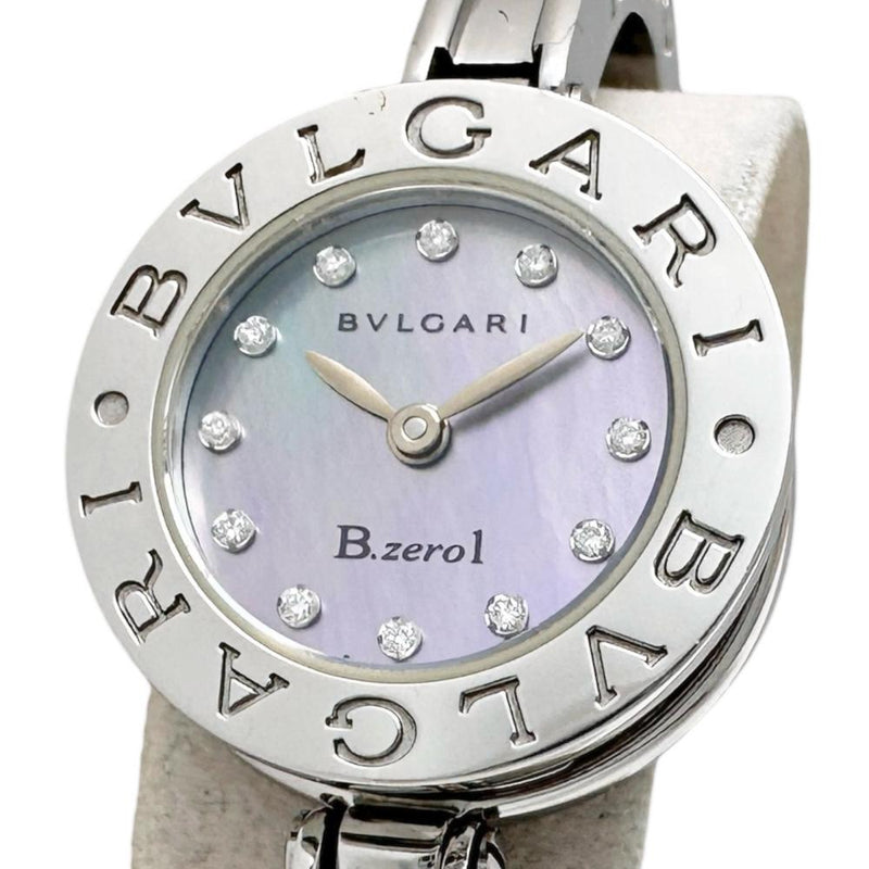 BVLGARI/ブルガリ】 BZ22S B-ZERO1 ダイヤ12P 腕時計 ステンレス