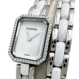 【CHANEL/シャネル】 H3059 プルミエール トリプルブレスレット 腕時計 ステンレススチール/ホワイトセラミック/ダイヤモンド クオーツ ホワイト文字盤/ホワイトシルバーベルト レディース
【中古】【真子質店】【BL】




【DMaTMa】