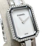 【CHANEL/シャネル】 H3059 プルミエール トリプルブレスレット 腕時計 ステンレススチール/ホワイトセラミック/ダイヤモンド クオーツ ホワイト文字盤/ホワイトシルバーベルト レディース
【中古】【真子質店】【BL】




【DMaTMa】