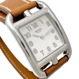 【HERMES/エルメス】 ケープコッド ドゥブルトゥール CC1.210 腕時計 ステンレススチール/レザー クオーツ ホワイト文字盤/ブラウンレザーベルト レディース
【中古】【真子質店】【GD】




【IMaYD】