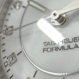 【TAG HEUER/タグホイヤー】 フォーミュラ1 ダイヤベゼル WAH1313 腕時計 ステンレススチール/ホワイトセラミック クオーツ ホワイト文字盤/シルバー＆ホワイトベルト レディース
【中古】【真子質店】【GD】




【IIMoMo】
