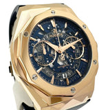 【HUBLOT/ウブロ】 クラシックフュージョン アエロフュージョン オーリンスキー限定200本 525.OX.5180.RX.ORL21 裏スケルトン 腕時計 K18YGイエローゴールド/ラバー 自動巻き/オートマ ブルーゴールド文字盤/ブルーラバーベルト メンズ
【中古】【真子質店】【BL】




【MaxTYI】