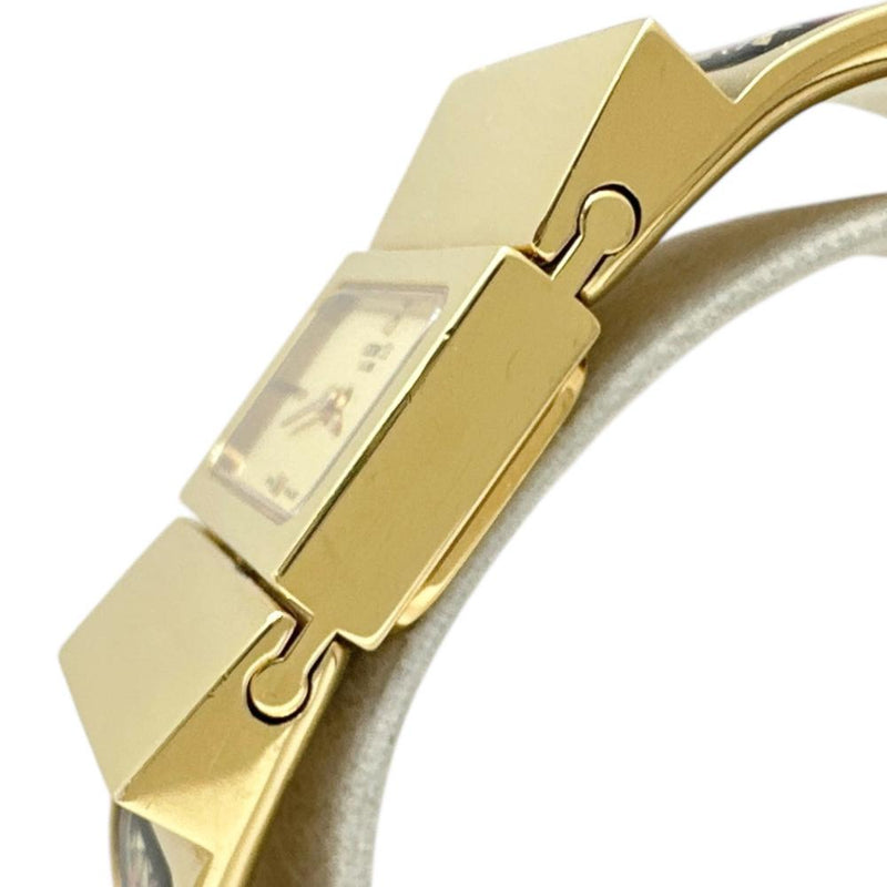 HERMES/エルメス】 ロケ L01.201 バングル 腕時計 GP クオーツ