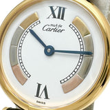 【CARTIER/カルティエ】 マスト ヴァンドーム W1006554 腕時計 シルバー925/レザー/GPメッキ クオーツ ホワイト文字盤/ブラックレザー レディース
【中古】【真子質店】【GD】




【ITMaT】