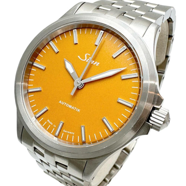 Sinn ジン 556.CY シトリンイエロー 世界限定400本 Sinn/ジン】 556 400本限定 腕時計 ステンレススチール 自動巻き