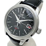【SEIKO/精工】 冠蓝狮 Elegance Collection 高振频两地时腕表 SBGJ219/9S86-00C0 精钢自动机械表 黑色表盘/黑色皮表带（非原厂） 男士
【中古】【真子质店】【BL】




【DTxT】