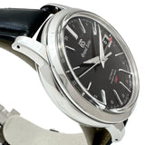 【SEIKO/精工】 冠蓝狮 Elegance Collection 高振频两地时腕表 SBGJ219/9S86-00C0 精钢自动机械表 黑色表盘/黑色皮表带（非原厂） 男士
【中古】【真子质店】【BL】




【DTxT】