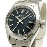 【ROLEX/ロレックス】 オイスターパーペチュアル 6718 腕時計 ステンレススチール 自動巻き/オートマ 3番台（1971年） ブラック文字盤/シルバーベルト レディース
【中古】【真子質店】【BL】




【TKMox】
【ex】