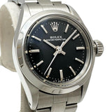 【ROLEX/ロレックス】 オイスターパーペチュアル 6718 腕時計 ステンレススチール 自動巻き/オートマ 3番台（1971年） ブラック文字盤/シルバーベルト レディース
【中古】【真子質店】【BL】




【TKMox】
【ex】