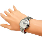 【CARTIER/カルティエ】 バロンブルーMM　ダイヤ11P WE902074 腕時計 ステンレススチール 自動巻き/オートマ シルバー文字盤 レディース
【中古】【真子質店】【BL】




【DYSI】