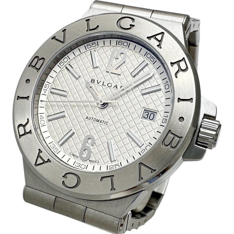 BVLGARI/ブルガリ】 ディアゴノ DG40S 腕時計 ステンレススチール 自動 