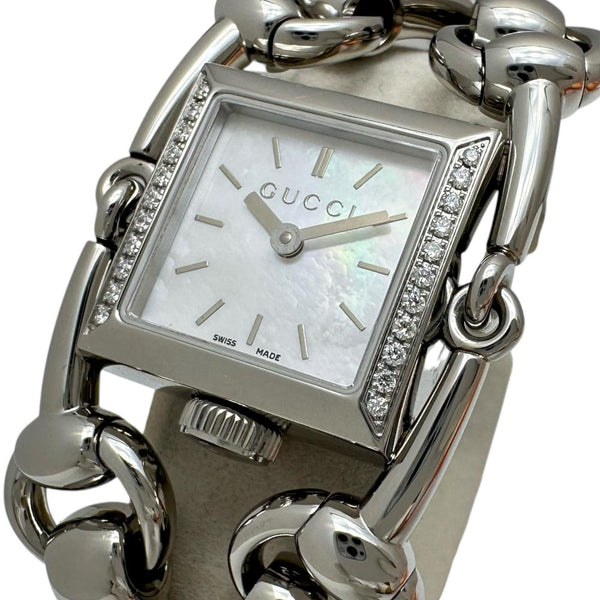 GUCCI/グッチ】 シニョーリア ダイヤベゼル 116.5 腕時計 ステンレス