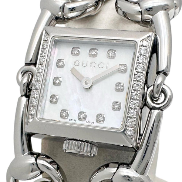 GUCCI/グッチ】 シニョーリア ダイヤベゼル＆12Pインデックス 116.5