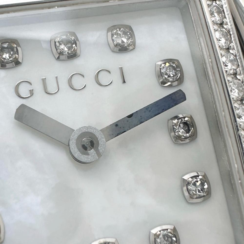 定価約30万 GUCCI 腕時計 シニョーリア ダイヤモンドベゼル 未使用品 GUCCI/グッチ】 シニョーリア ダイヤベゼル＆12Pインデックス 116.5
