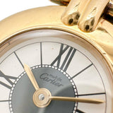 [CARTIER] Cartier Must Colisee Vermeil W1004354 Watch Silver 925/Leather/GP Quartz White Dial/Aftermarket Black Leather For Women
[Used] [Makoto Shichi Store] [NN]

[IxTMa]