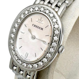 【SEIKO/精工】贵朵 钻石表圈 1E70-0AB0 腕表 不锈钢 石英 粉色珍珠贝母表盘/银色表带 女款
【中古】【真子质店】【GD】

【YMaMi】
