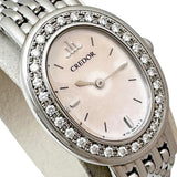 【SEIKO/精工】贵朵 钻石表圈 1E70-0AB0 腕表 不锈钢 石英 粉色珍珠贝母表盘/银色表带 女款
【中古】【真子质店】【GD】

【YMaMi】