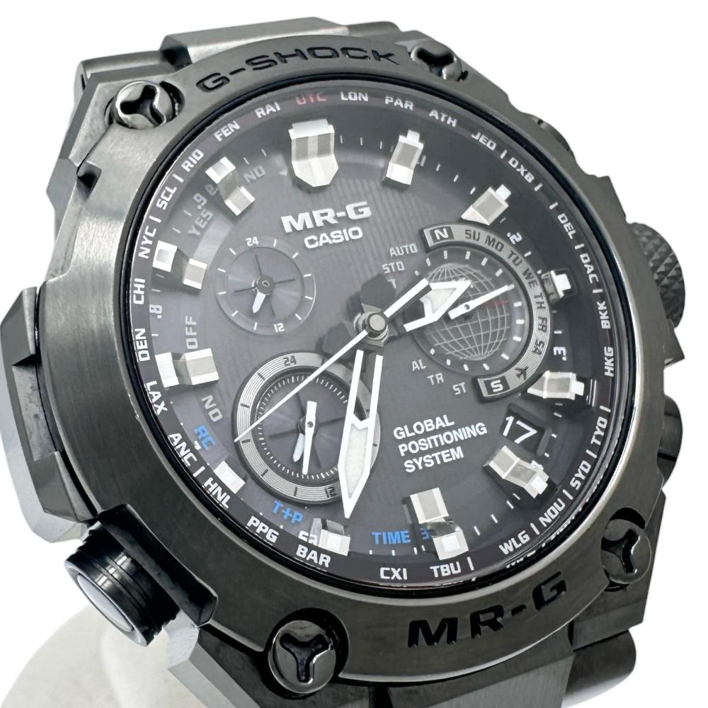 時計 G-SHOCK MRG-G1000D-1AJR CASIO/カシオ】 MR-G デイト ハイブリッドGPS MRG-G1000D-1AJR 腕時計