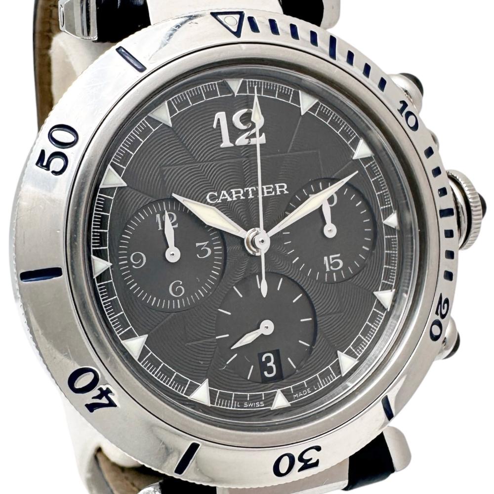 カルティエ 腕時計 裏スケルトン パシャ W3105155 CARTIER/カルティエ】 パシャ W3105155 裏スケルトン 腕時計