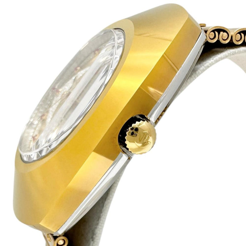 RADO ラドー ダイヤスター ゴールド文字盤 自動巻き レディース腕