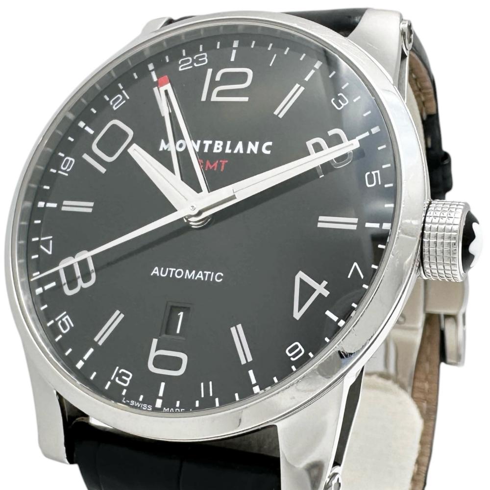 MONTBLANC/モンブラン】 タイムウォーカー GMT デイト 7081 裏 
