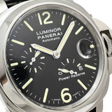 【PANERAI/パネライ】 ルミノール パワーリザーブ PAM00090 腕時計 ステンレススチール/レザー 自動巻き/オートマ N番（2011年） ブラック文字盤/黒革 メンズ
【中古】【真子質店】【BL】




【MaKSMo】
