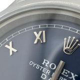 【ROLEX/ロレックス】 オイスターパーペチュアル ローマン 69160 OH済み 腕時計 ステンレススチール 自動巻き/オートマ U番（1997年） ネイビーブルー文字盤/シルバーベルト レディース
【中古】【真子質店】【BL】




【DxKx】
【ex】