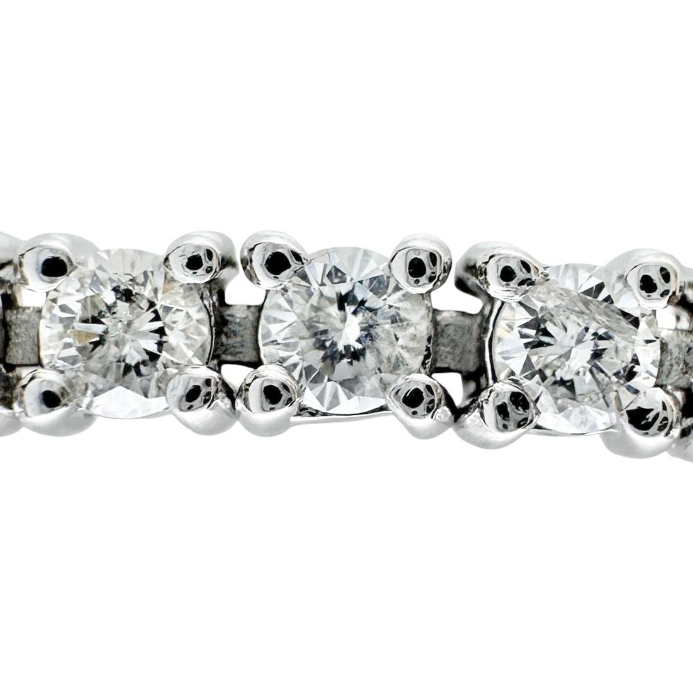 テニスデザイン ダイヤモンド 2.00ct ブレスレット Pt850プラチナ 9.9g