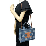 【CELINE/セリーヌ】 スモール カバ タイス 2WAハンドバッグ ショルダーバッグ デニム ブルー/マカダム柄/ゴールド金具 レディース【中古】【真子質店】【BL】




【Kxx】
