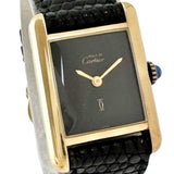 【CARTIER/カルティエ】 マストタンク 腕時計 シルバー925/レザー/GP 手巻き ブラック文字盤/ブラックレザーベルト レディース
【中古】【真子質店】【BL】




【TxSx】