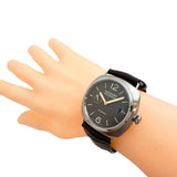 【PANERAI/パネライ】 ラジオミール 8デイズ パワーリザーブ PAM00346 腕時計 チタン/レザー 手巻き O番（2012年） ダークブラウン文字盤/ブラウン革 メンズ
【中古】【真子質店】【BL】




【YYMoMo】