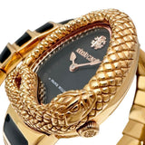 【Roberto Cavalli/ロベルトカバリ】 byフランクミュラー スネーク RV1L141M0061 腕時計 GP クオーツ ブラック文字盤/ゴールドブラックベルト レディース
【中古】【真子質店】【GD】




【MoYI】