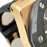 【AUDEMARS PIGUET/オーデマ・ピゲ】 ロイヤルオーク オフショア クロノグラフ 26401RO.OO 裏スケルトン 2016年 腕時計 K18PGピンクゴールド/ラバー/セラミック 自動巻き/オートマ ブラック文字盤 メンズ
【中古】【真子質店】【BL】




【DMiDxx】