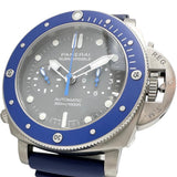 【PANERAI/パネライ】 サブマーシブル クロノ ギョームネリーエディション PAM00982 保証書/ギャラ/箱付き/替えベルト 腕時計 チタン/ラバー 自動巻き/オートマ グレー文字盤/ブルーラバーベルト メンズ
【中古】【真子質店】【BL】




【IxKMix】
