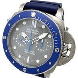 【PANERAI/パネライ】 サブマーシブル クロノ ギョームネリーエディション PAM00982 保証書/ギャラ/箱付き/替えベルト 腕時計 チタン/ラバー 自動巻き/オートマ グレー文字盤/ブルーラバーベルト メンズ
【中古】【真子質店】【BL】




【IxKMix】
