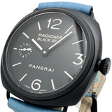 【PANERAI/パネライ】 ラジオミール ブラックシール PAM00292 保証書/ギャラ/箱付き 腕時計 セラミック/レザー/ステンレススチール 手巻き ブラック文字盤/ブルーレザーベルト メンズ
【中古】【真子質店】【BL】




【MaSIY】