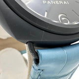 【PANERAI/パネライ】 ラジオミール ブラックシール PAM00292 保証書/ギャラ/箱付き 腕時計 セラミック/レザー/ステンレススチール 手巻き ブラック文字盤/ブルーレザーベルト メンズ
【中古】【真子質店】【BL】




【MaSIY】