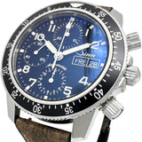 【Sinn/ジン】 インストゥルメント 103.B.SA.AUTO 裏スケルトン　保証書/ギャラ/箱付き 腕時計 ステンレススチール/レザー 自動巻き/オートマ ブラック文字盤/ブラウンレザー社外ベルト メンズ
【中古】【真子質店】【BL】




【IDMax】