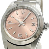 【ROLEX/ロレックス】 オイスターパーペチュアル 76080 腕時計 ステンレススチール 自動巻き/オートマ A番（1998～1999年） ピンク文字盤/シルバーベルト レディース
【中古】【真子質店】【BL】




【MaSMiT】