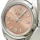 【ROLEX/ロレックス】 オイスターパーペチュアル 76080 腕時計 ステンレススチール 自動巻き/オートマ A番（1998～1999年） ピンク文字盤/シルバーベルト レディース
【中古】【真子質店】【BL】




【MaSMiT】