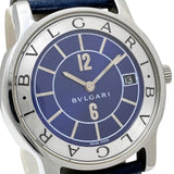 【BVLGARI/ブルガリ】 ソロテンポ デイト ST35S 腕時計 ステンレススチール/レザー クオーツ ブルー文字盤/ブルーレザーベルト レディース
【中古】【真子質店】【GD】




【DMoI】