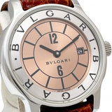 【BVLGARI/ブルガリ】 ソロテンポ デイト ST29S 腕時計 ステンレススチール/レザー クオーツ サーモンピンク文字盤/ブラウンレザー社外ベルト レディース
【中古】【真子質店】【GD】




【MaMax】