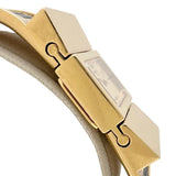 【HERMES/エルメス】 ロケ L01.201 バングル 腕時計 GP/レザー クオーツ シャンパン文字盤/ブラックレザーベルト レディース
【中古】【真子質店】【GD】




【MaSY】