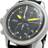 [Sinn] Euroflieger Chronograph Lefty Watch Stainless Steel/Leather Automatic Black Dial/Black Leather Strap Men's
[Used] [Makoto Shichiten] [GD]


[TDTx]