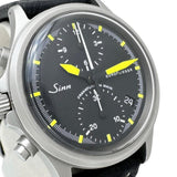 [Sinn] Euroflieger Chronograph Lefty Watch Stainless Steel/Leather Automatic Black Dial/Black Leather Strap Men's
[Used] [Makoto Shichiten] [GD]


[TDTx]