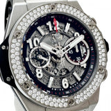 【HUBLOT/ウブロ】 ビッグバン ウニコ チタニウム 411.NX.1170.RX.1104 スケルトン ダイヤベゼル 腕時計 チタン/ラバー 自動巻き/オートマ グレー文字盤/ブラックラバーベルト メンズ
【中古】【真子質店】【BL】




【ITKYx】