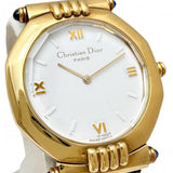 [Dior] Swing 63151 Watch GP/Leather Quartz White Dial/Navy Leather Strap Ladies
[Used] [Makoto Shichiten] [GD]

[TMoMa]