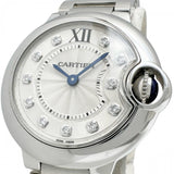 【CARTIER/カルティエ】 バロンブルーSM ダイヤ11P WE902073 保証書/ギャラ/箱付き 腕時計 ステンレススチール/ダイヤモンド クオーツ シルバー文字盤/シルバーベルト レディース
【中古】【真子質店】【BL】




【DKxMi】