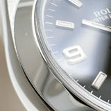 【ROLEX/ロレックス】 オイスターパーペチュアル 67180 腕時計 ステンレススチール 自動巻き/オートマ S番（1993年） ブラック文字盤/シルバーベルト レディース
【中古】【真子質店】【BL】




【DxIMo】
【ex】